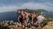 Skupinovka na vrcholu - Capo Caccia