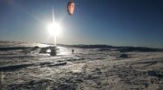 Snowkiting